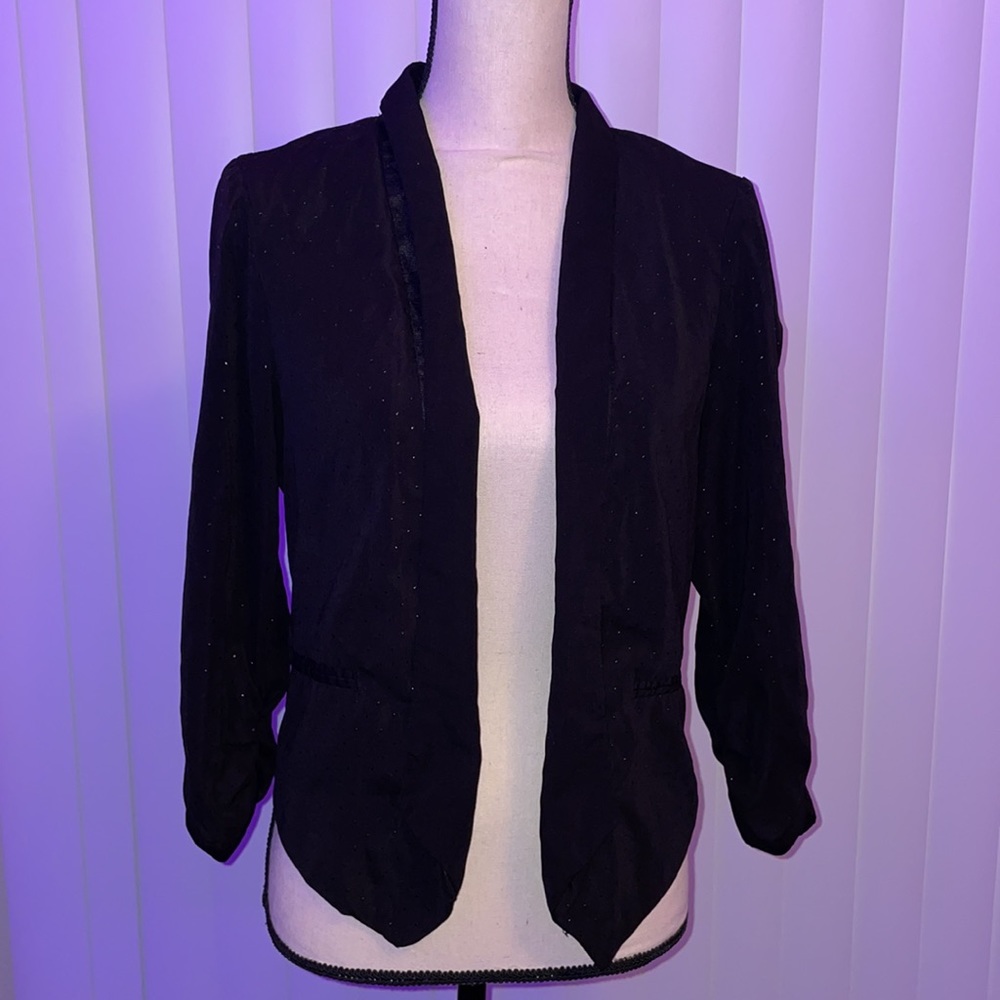 Polka Dot Blazer